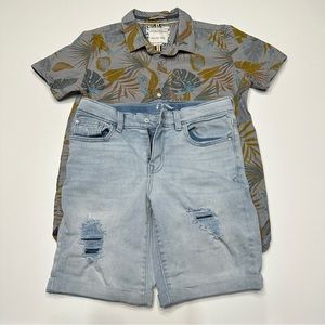 Boys Summer Short and Shirt Set